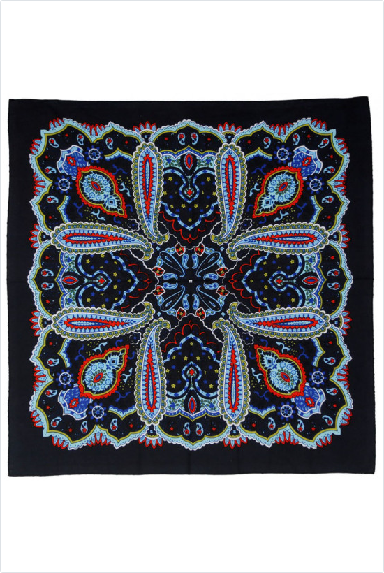 DISCONTINUED Paisley Print Bandana