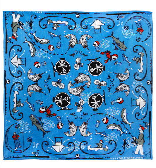 Zest For Life Fishing Bandana