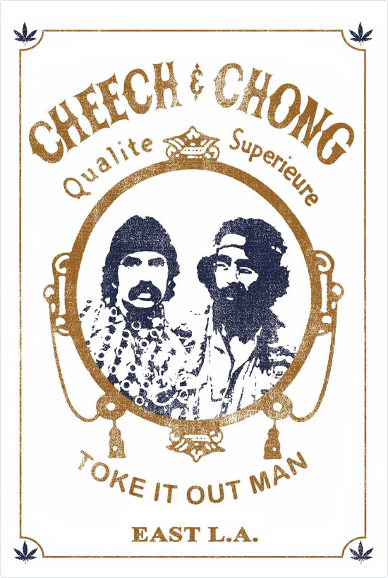 Cheech & Chong Toke It Out Mini Tapestry