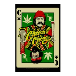 Cheech & Chong Playing Card Mini Tapestry