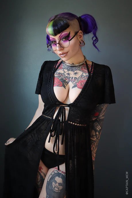 Women's Spiderweb Mesh Kimono Dress