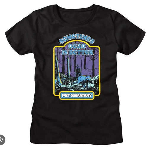 Men's Pet Sematary Sometimes Storybook T-Shirt