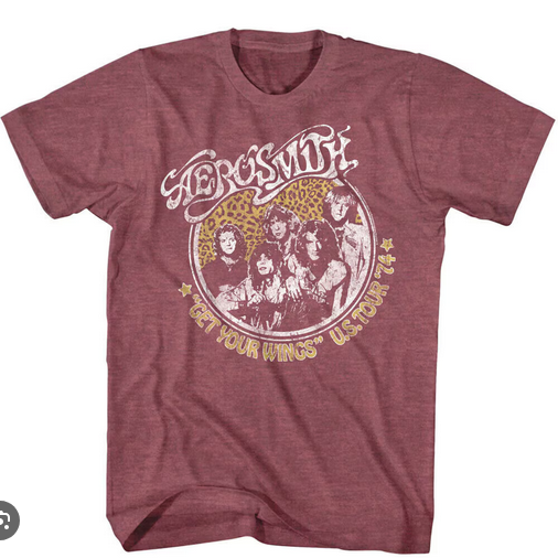 Men's Aerosmith Get Your Wings T-Shirt