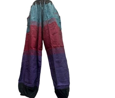 Unisex Baja Stripe Harem Pants