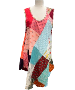 Women's Patchwork Umbrella Dress