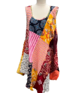 Women's Patchwork Umbrella Dress