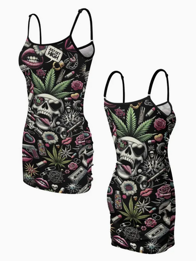 Women's Punk Slip Dress