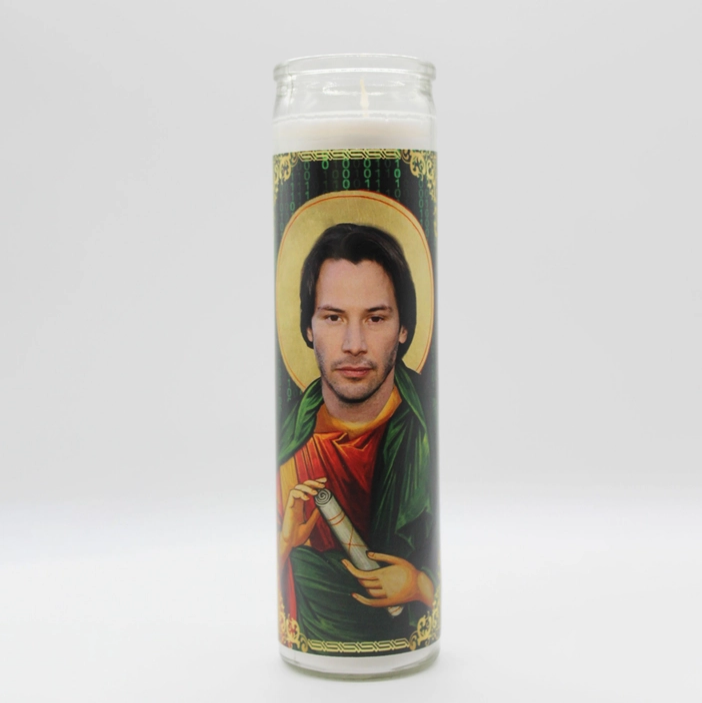 Celebrity Saint Prayer Candles