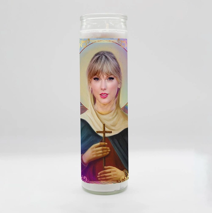 Celebrity Saint Prayer Candles