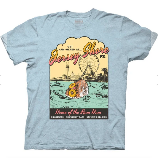 Men's It's Always Sunny In Philadelphia Jersey Shore Rum Ham Destination T-Shirt
