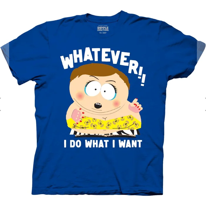 Men's South Park Cartman Whatever I Do What I Want T-Shirt