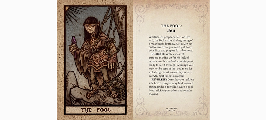 The Dark Crystal Tarot Deck and Guidebook