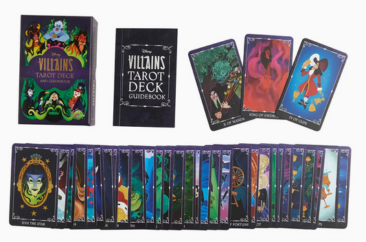Disney Villains Tarot Deck and Guidebook