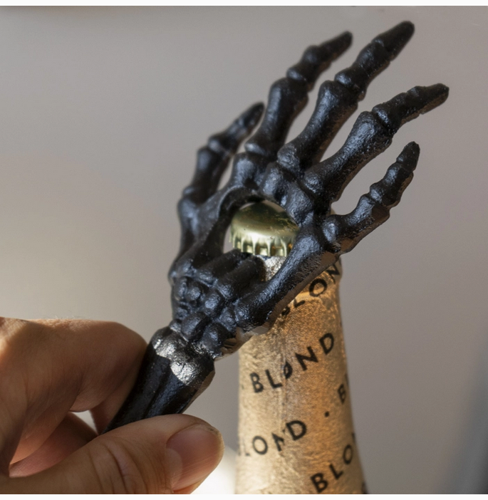 Skeletal Hand Bottle Opener