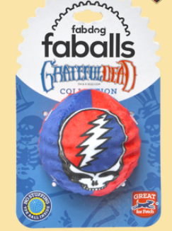 Grateful Dead SYF Small Ball Dog Toy