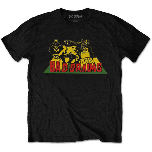 Men's Bad Brains Rasta Lion Crush T-Shirt