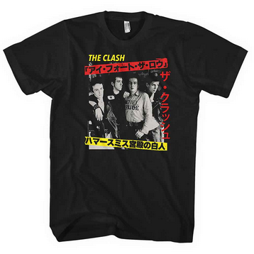 Men's The Clash Japanese Kanji T-Shirt