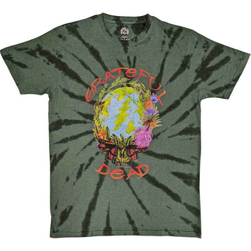 Men's Grateful Dead Forest Earth Stealie Tie-Dye T-Shirt