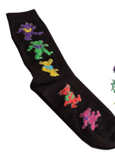 Men's Grateful Dead Dancing Bear Socks