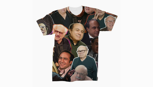 Danny Devito Photo Collage T-Shirt