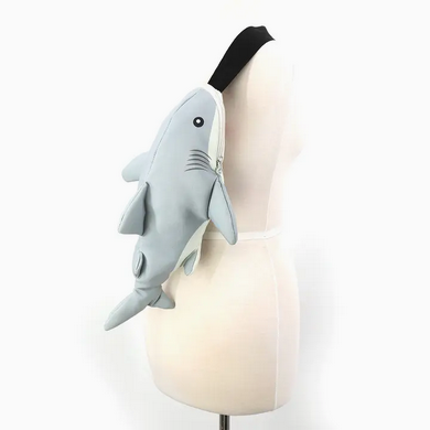 Shark Plush Sling Bag