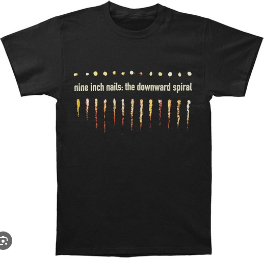 Men's Nine Inch Nails Downward Spiral T-Shirt