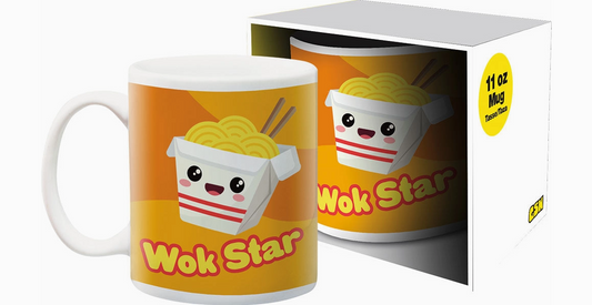 Wok Star Noodles Ceramic Mug