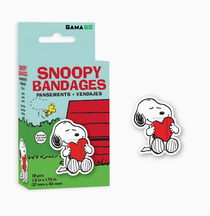 Peanuts Snoopy Heart Bandages