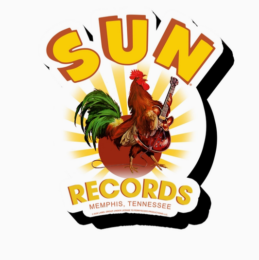 Sun Records Rooster Chunky Magnet
