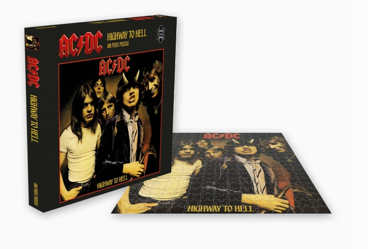 AC/DC Highway to Hell 500 Piece RockSaws Puzzle