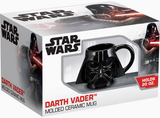 Darth Vader Helmet Ceramic Molded Mug