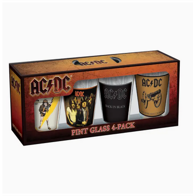 AC/DC Classic Covers Drinking Glass Set