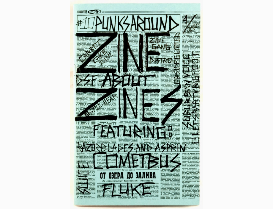 Punks Around $10 Zine About Zines