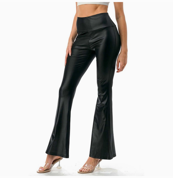 Women's High Waisted Flare Pants