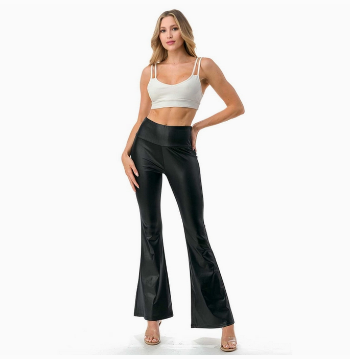 Women's High Waisted Flare Pants