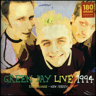 Green Day Live 1994: East Orange, New Jersey Colored Vinyl LP