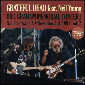 Grateful Dead, Neil Young, Bill Graham Memorial Concert Volume 2: San Francisco CA, November 3rd, 1991 Colored Vinyl LP