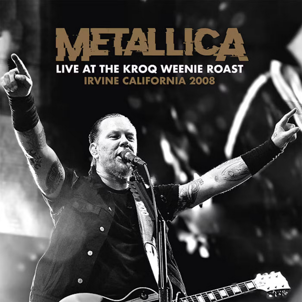 Metallica Live KROQ Weenie Roast Clear Vinyl LP
