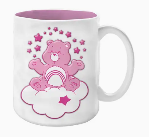 Care Bears Wax Resist 17oz Ceramic Pottery Mug