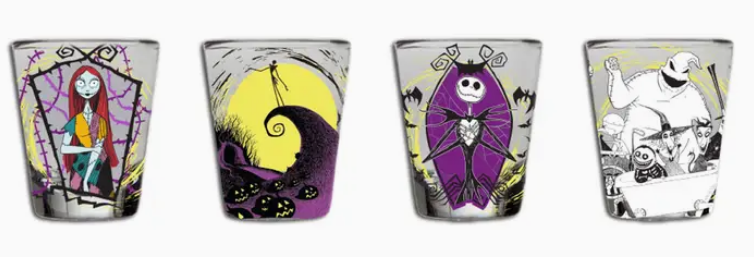 Nightmare Before Christmas Shot Glass Set