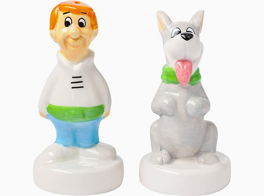 The Jetsons George and Astro Ceramic Salt and Pepper Shaker