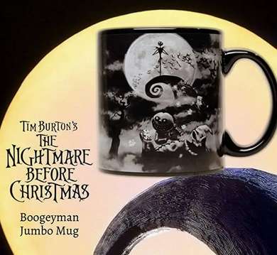 Nightmare Before Christmas Boogeyman Ceramic Mug