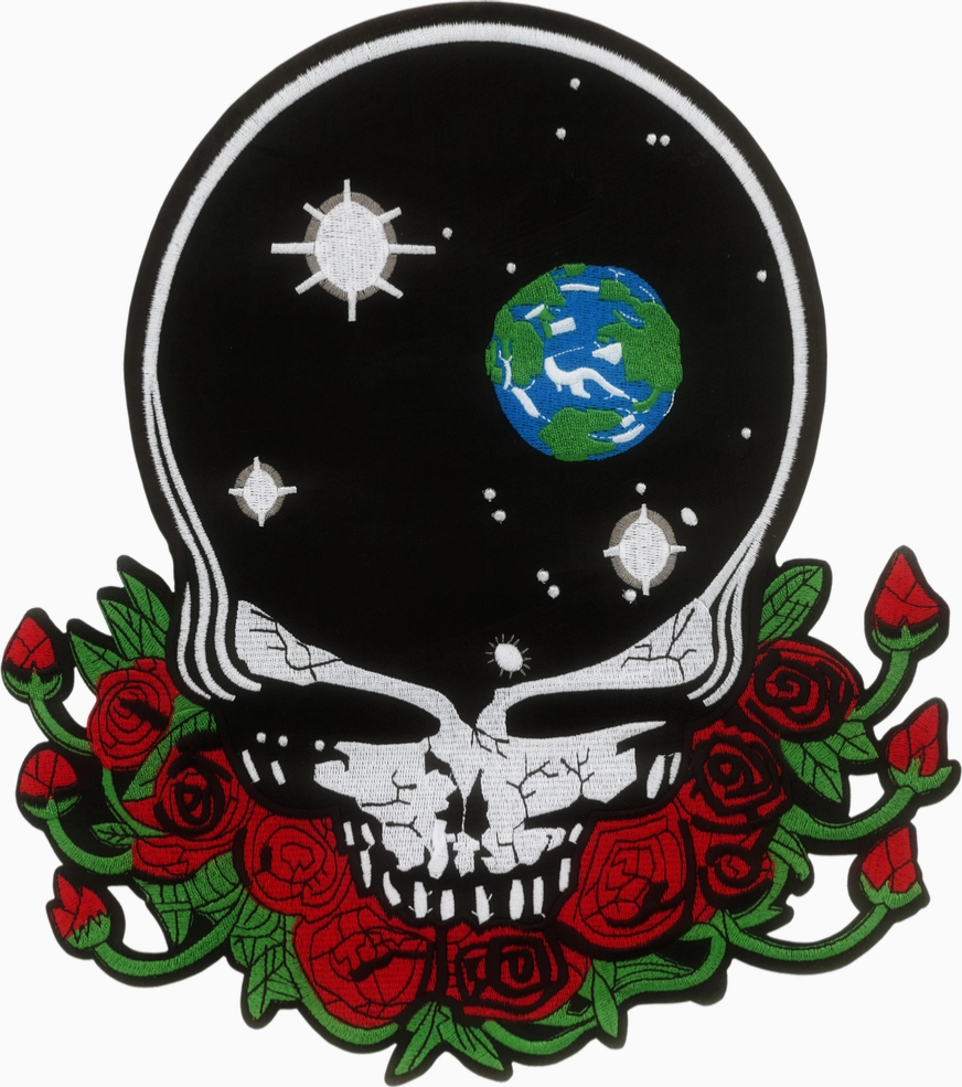Grateful Dead Space Your Face Large Back Patch