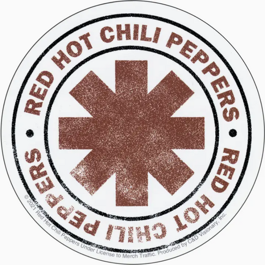 Red Hot Chili PeppersFaded Asterisk Logo Sticker
