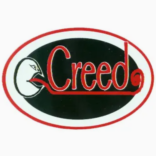 Creed Oval Logo with Face Sticker