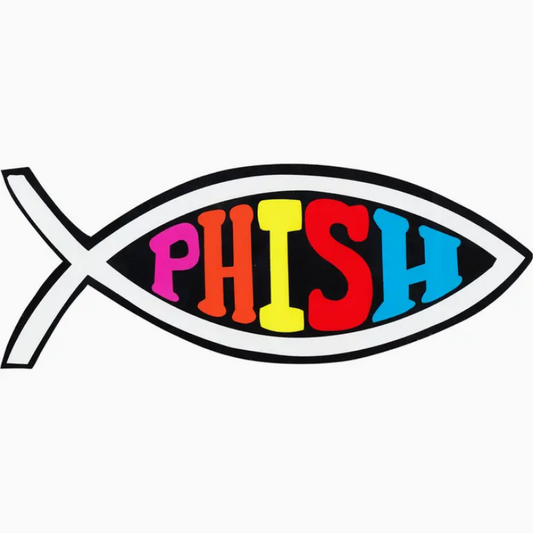 Phish Giant Fish Logo Sticker