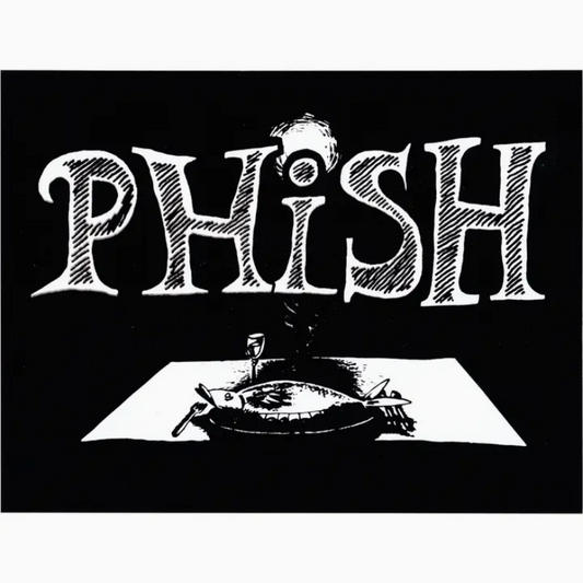 Phish Dead Fish Sticker