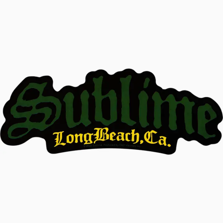 Sublime "Long Beach, Ca" Sticker