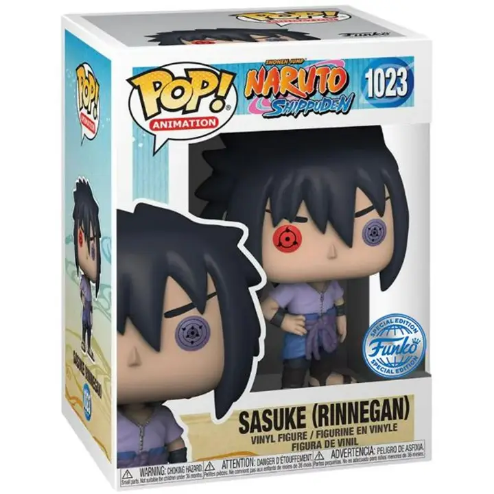 Naruto Shippuden Sasuke Rinnegan Funko Pop Figure