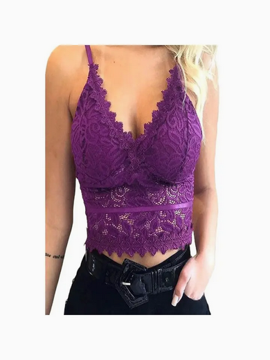 Women's Corset Lace Camis Tops